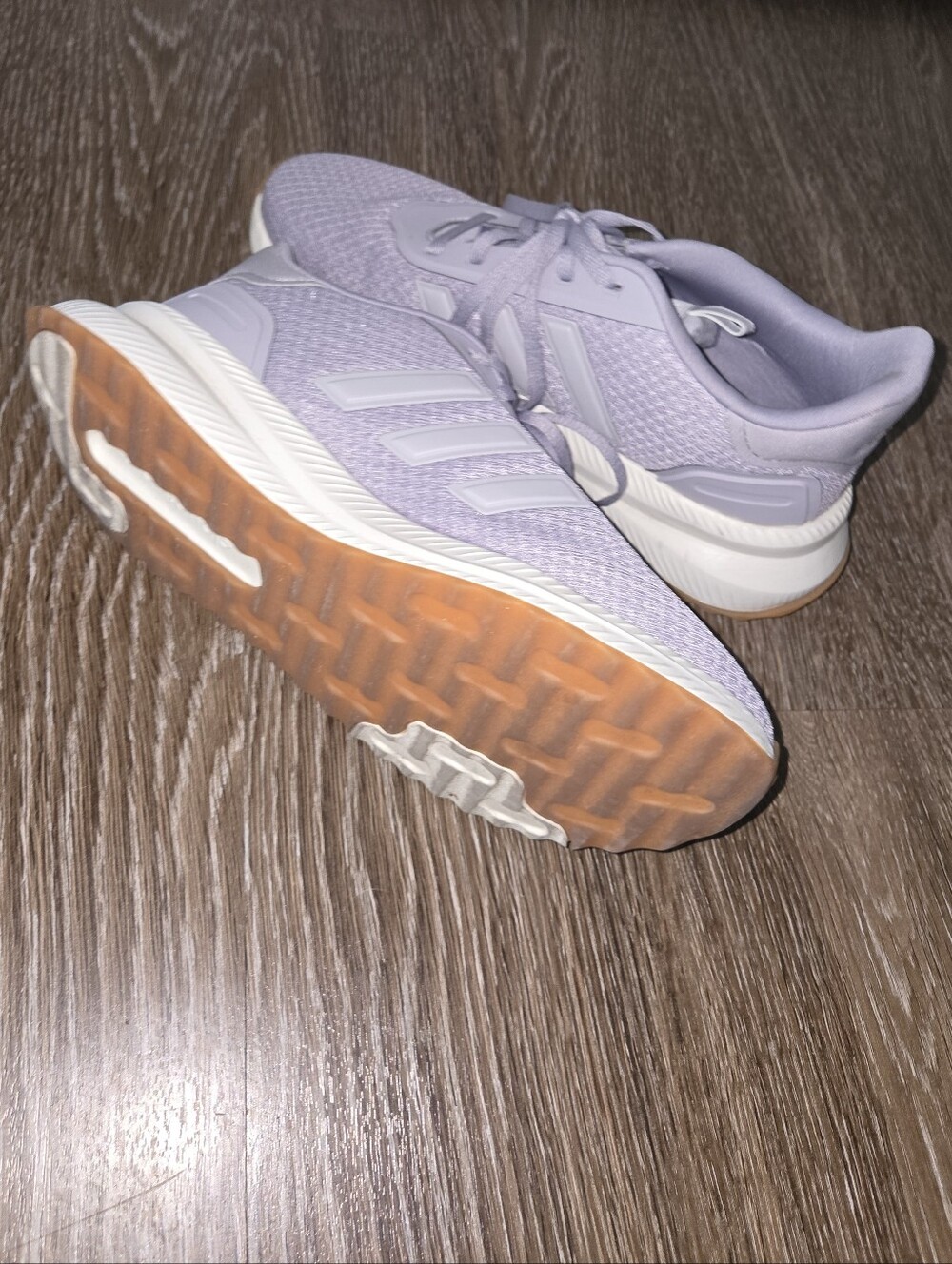 Adidas XPLR Purple Size 9 Workout Shoes Running Sneakers Cloudfoam - Picture 2 of 7